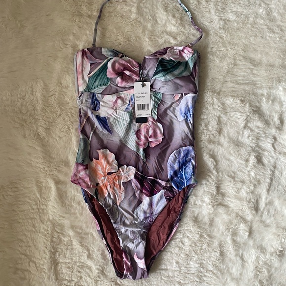 BCBGMAXAZARIA Sweetheart Neckline One Piece, NWT, Size 4 - Picture 5 of 10